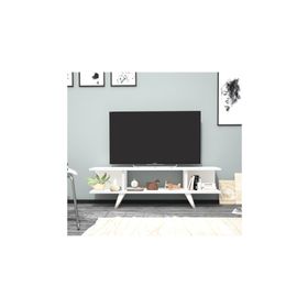 Ankara Mobilya Eko Beyaz 120 cm Tv Sehpası