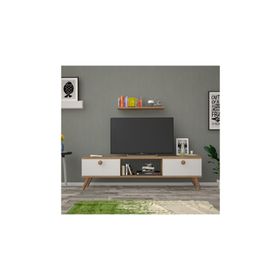 Ankara MobiLya Emre Beyaz 140 cm Tv Sehpası
