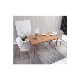 Ankara Mobilya Karya Atlantik Çam 120x67 cm Mutfak Masası