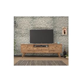 Ankara Mobilya Penta Ahşap Ayaklı Atlantik Çam 140 cm TV Sehpası