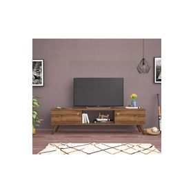 Ankara Mobilya Wood Ahşap Ayaklı Ceviz 160 cm Tv Ünitesi