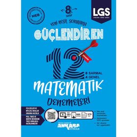Ankara Yayın 8. Sınıf Güçlendiren Matematik Denemeleri