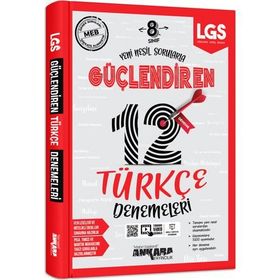 Ankara Yayın 8. Sınıf Güçlendiren Türkçe Denemeleri