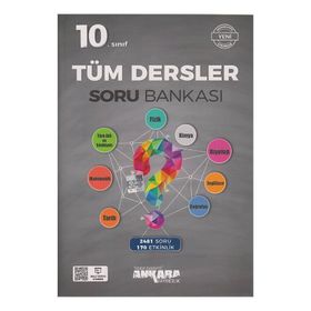 Ankara Yayıncılık 10.sınıf Tüm Dersler Soru Bankası