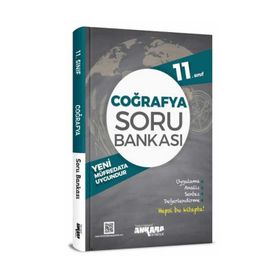 Ankara Yayıncılık 11. Sınıf Coğrafya Soru Bankası