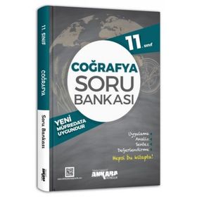 Ankara Yayıncılık 11. Sınıf Coğrafya Soru Bankası