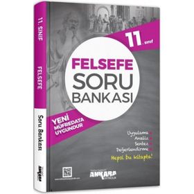 Ankara Yayıncılık 11. Sınıf Felsefe Soru Bankası