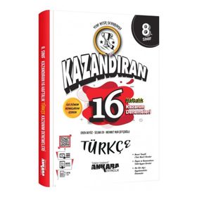 Ankara Yayıncılık 2023 Özel LGS 8. Sınıf Kazandıran 16 Haftalık Türkçe Kazanım Denemeleri