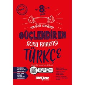 Ankara Yayıncılık 2024-2025 8. Sınıf Güçlendiren Türkçe Soru Bankası