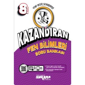 Ankara Yayıncılık 2024 Müfredat 8.Sınıf Nesil Sorularla Kazandıran Fen Bilimleri Soru Bankası