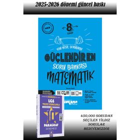 Ankara Yayıncılık - 2025-2026 8. Sınıf Matematik Güçlendiren Soru Bankası