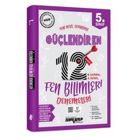 Ankara Yayıncılık 5. Sınıf Güçlendiren Fen Bilimleri 12 Deneme Sınavı