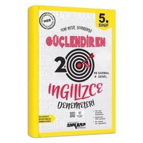 Ankara Yayıncılık 5. Sınıf Güçlendiren İngilizce 20 Deneme Sınavı