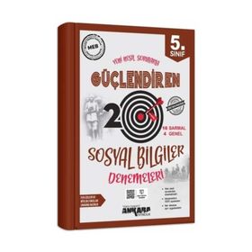 Ankara Yayıncılık 5. Sınıf Güçlendiren Sosyal Bilgiler 20 Deneme Sınavı Ankara Yayıncılık Komisyon