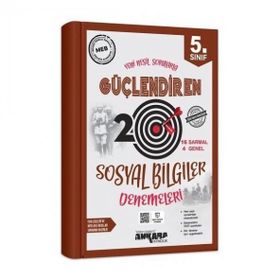 Ankara Yayıncılık 5. Sınıf Güçlendiren Sosyal Bilgiler 20 Deneme Sınavı Ankara Yayıncılık Komisyon