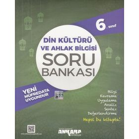 Ankara Yayıncılık 6. Sınıf Din Kültürü Ve Ahlak Bilgisi Soru Bankası