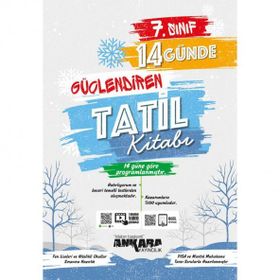 Ankara Yayıncılık 7. Sınıf 14 Günde Güçlendiren Kamp Kitabı