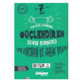 Ankara Yayıncılık 7. Sınıf Din Kültürü Ve Ahlak Bilgisi Soru Bankası