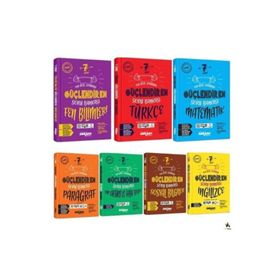 Ankara Yayıncılık 7. Sınıf Güçlendiren Soru Bankası Tam Set 7 Kitap