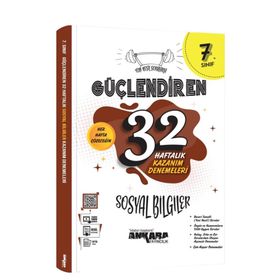 Ankara Yayıncılık 7. Sınıf Güçlendiren Sosyal Bilgiler 32 Haftalık Deneme