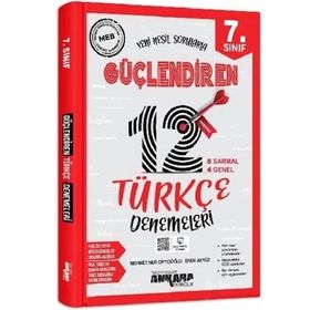 Ankara Yayıncılık 7. Sınıf Güçlendiren Türkçe 12 Deneme Sınavı