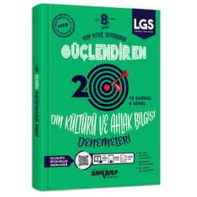 Ankara Yayıncılık 8. Sınıf Din Kültürü ve Ahlak Bilgisi 20 Güçlendiren Denemeleri