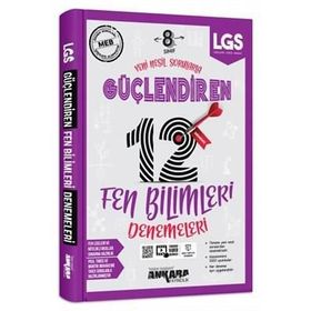 Ankara Yayıncılık 8. Sınıf Fen Bilimleri 12 Güçlendiren Denemeleri