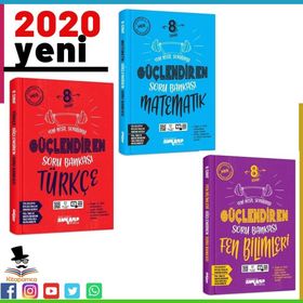 Ankara Yayıncılık 8. Sınıf Güçlendiren Matematik - Fen - Türkçe Soru Bankası