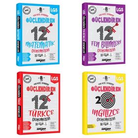 Ankara Yayıncılık 8. Sınıf Güçlendiren Matematik - Fen - Türkçe Soru Bankası