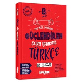 Ankara Yayıncılık 8.Sınıf Güçlendiren Matematik Türkçe Soru Bankası