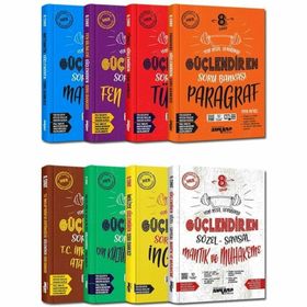 Ankara Yayıncılık 8. Sınıf Güçlendiren Set 8 Kitap