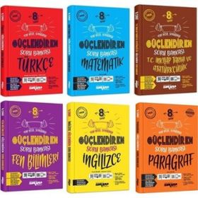 Ankara Yayıncılık 8. Sınıf Güçlendiren Soru Bankası Seti 6 Kitap