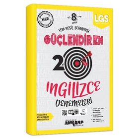 Ankara Yayıncılık 8. Sınıf İngilizce 20 Güçlendiren Denemeleri