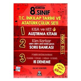 Ankara Yayıncılık 8. Sınıf İnkılap Tarihi ve Atatürkçülük Soru Bankası