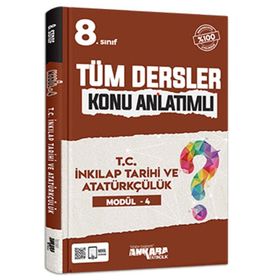 Ankara Yayıncılık 8. Sınıf İnkılap Tarihi ve Atatürkçülük Soru Bankası