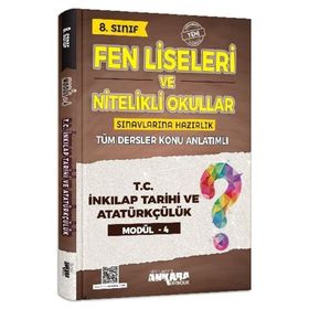 Ankara Yayıncılık 8. Sınıf İnkılap Tarihi ve Atatürkçülük Soru Bankası