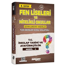 Ankara Yayıncılık 8. Sınıf İnkılap Tarihi ve Atatürkçülük Soru Bankası