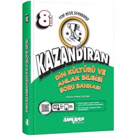 Ankara Yayıncılık 8. Sınıf Kazandıran Din Kültürü Soru Bankası