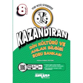 Ankara Yayıncılık 8. Sınıf Kazandıran Din Kültürü Soru Bankası