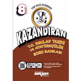 Ankara Yayıncılık 8. Sınıf Kazandıran İnkılap Tarihi Soru Bankası