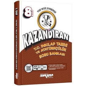 Ankara Yayıncılık 8. Sınıf Kazandıran İnkılap Tarihi Soru Bankası