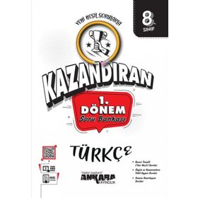 Ankara Yayıncılık 8. Sınıf LGS 1.Dönem Türkçe Soru Bankası