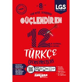 Ankara Yayıncılık 8. Sınıf Lgs Fen Bilimleri Güçlendiren 12 Deneme