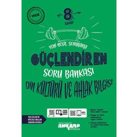 Ankara Yayıncılık 8. Sınıf LGS Güçlendiren Din Kültürü Soru Bankası