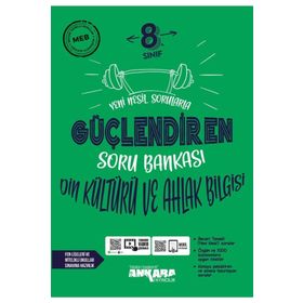 Ankara Yayıncılık 8. Sınıf LGS Güçlendiren Din Kültürü Soru Bankası