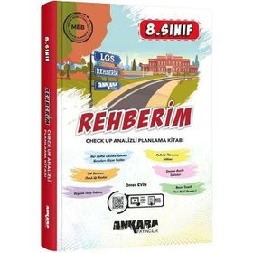 Ankara Yayıncılık - 8. Sınıf LGS Rehberim Check Up Analizli Planlama Kitabı