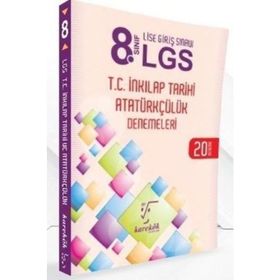 Ankara Yayıncılık 8. Sınıf Lgs Tc İnkılap Tarihi Ve Atatürkçülük 20 Zorlu Denemeleri