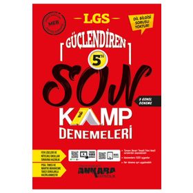 Ankara Yayıncılık 8.Sınıf LGS Türkçe Güçlendiren Branş Denemeleri