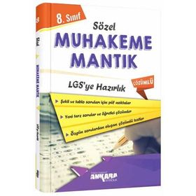 Ankara Yayıncılık 8. Sınıf LGS ye Hazırlık Sözel Muhakeme Mantık Soru Bankası