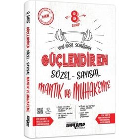 Ankara Yayıncılık 8. Sınıf Sayısal Sözel Muhakeme Güçlendiren Soru Bankası